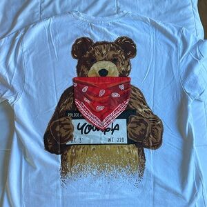 Youngla Bear Bandana T shirt